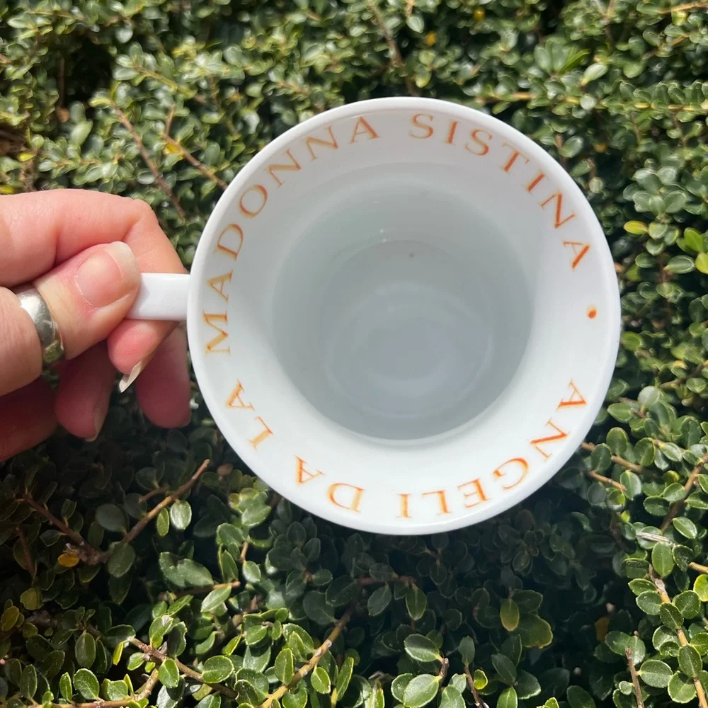 Pier 1 Imports Raphael's Angels Sistine Madonna by Raffaello Santi Porcelain Mug